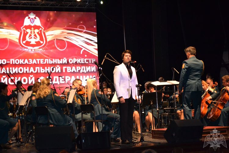 Концерт Образцово-показательного оркестра Росгвардии состоялся во Владивостоке