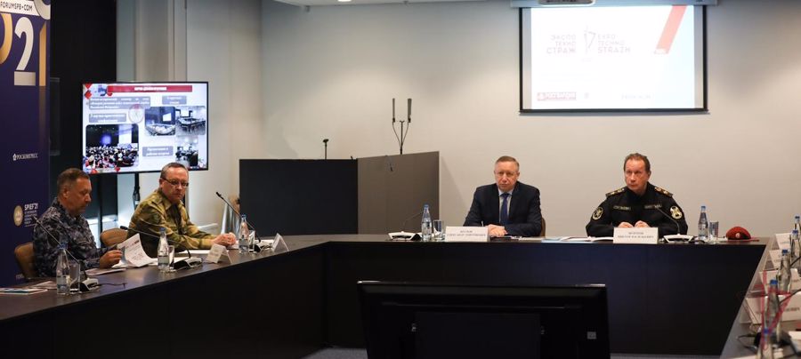 ГЕНЕРАЛ АРМИИ ВИКТОР ЗОЛОТОВ ПРОВЕРИЛ ХОД ПОДГОТОВКИ МЕЖДУНАРОДНОЙ ВЫСТАВКИ ПЕРЕДОВЫХ ТЕХНОЛОГИЙ «EXPOTECHNOSTRAZH-2021»