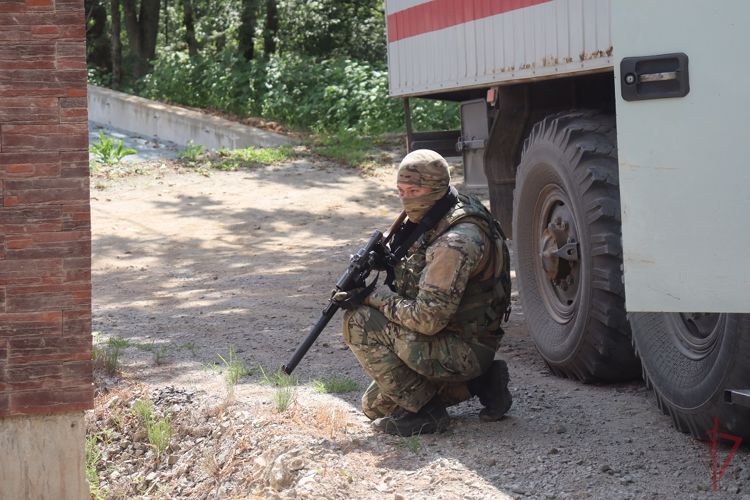 В Приморье проходят тренировки в рамках оперативно-стратегического учения Росгвардии «Заслон – 2021»
