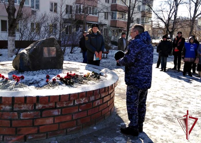 В Приморье росгвардейцы приняли участие в мероприятиях, посвященных 34-летию вывода войск из Афганистана