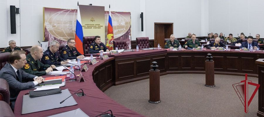 В РОСГВАРДИИ СОСТОЯЛОСЬ ЗАСЕДАНИЕ ОПЕРАТИВНОГО ШТАБА