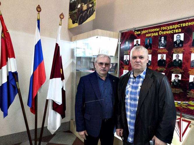 Вечер памяти кавалера Ордена Мужества Виталия Потапова прошел в Управлении Росгвардии по Приморскому краю