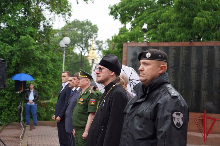 В День памяти и скорби росгвардейцы отдали дань памяти павшим героям Великой Отечественной войны