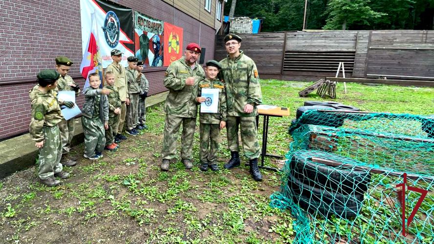 В Приморском крае прошли военные сборы кадетов Гвардейской смены