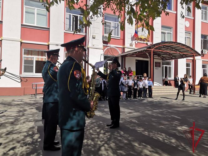 В Приморье открыли первый кадетский класс Росгвардии