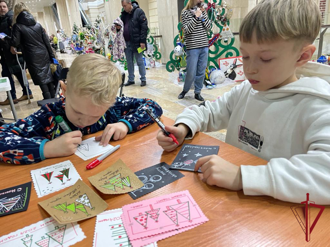 В новогодние каникулы дети росгвардейцев посетили ёлки, катки, мастер-классы и тематические выставки 