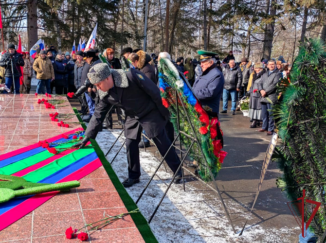 В Приморье ветераны Росгвардии почтили память участников Даманских событий