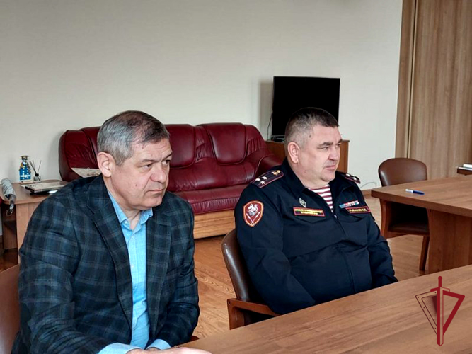 Начальник Управления Росгвардии по Приморскому краю провел рабочую встречу с ректором ТГМУ  