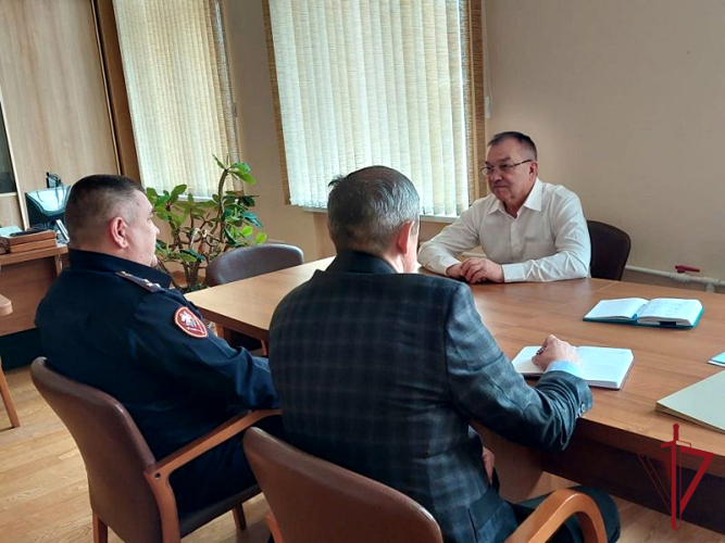 Начальник Управления Росгвардии по Приморскому краю провел рабочую встречу с ректором ТГМУ  