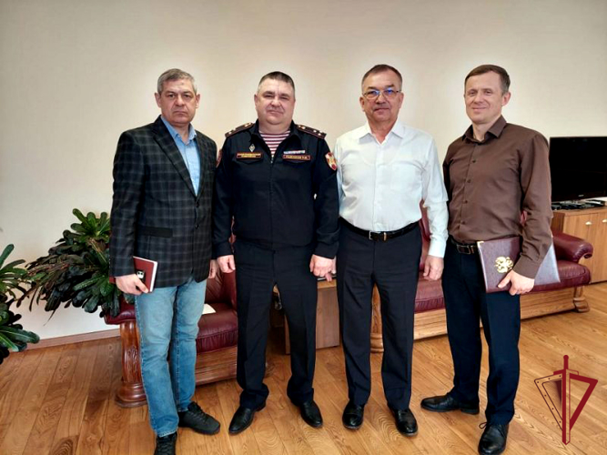 Начальник Управления Росгвардии по Приморскому краю провел рабочую встречу с ректором ТГМУ  