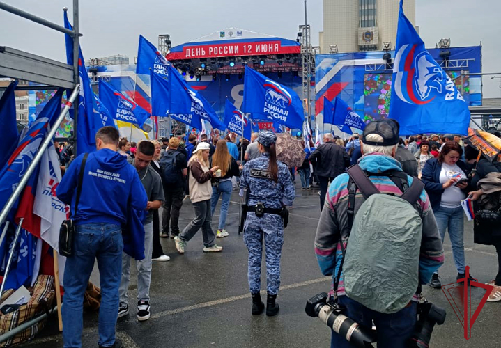 В Приморском крае росгвардейцы приняли участие в мероприятиях, посвященных Дню России