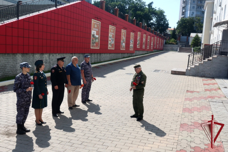 В Управлении Росгвардии по Приморскому краю состоялось собрание, посвященное Дню ветеранов боевых действий