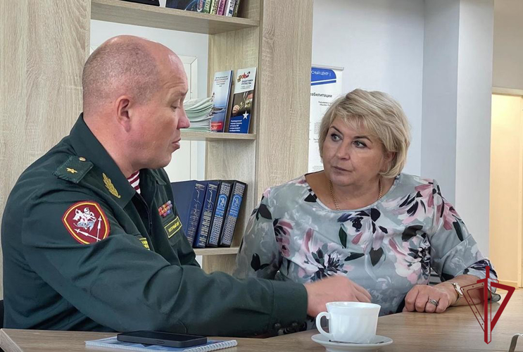 В Приморье росгвардейцы обсудили вопросы взаимодействия в рамках патриотического воспитания молодежи