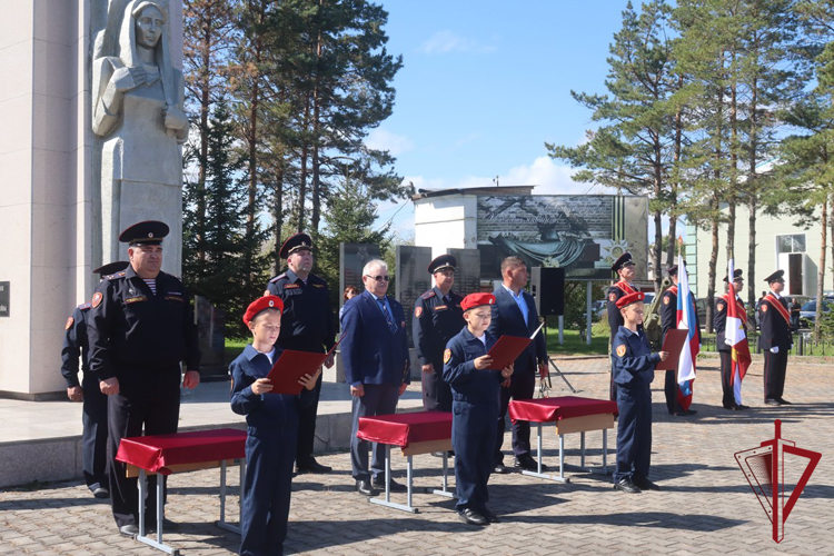 В Приморье прошла церемония открытия профильного класса Росгвардии