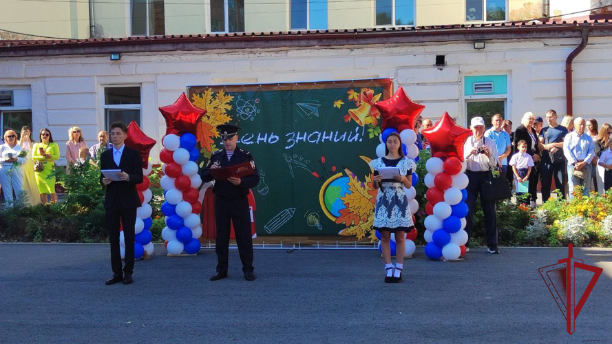 В Уссурийске создан кадетский класс Росгвардии