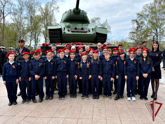 В Приморье росгвардейцы принимают участие в мероприятиях, посвященных 80-й годовщине Победы в Великой Отечественной войне