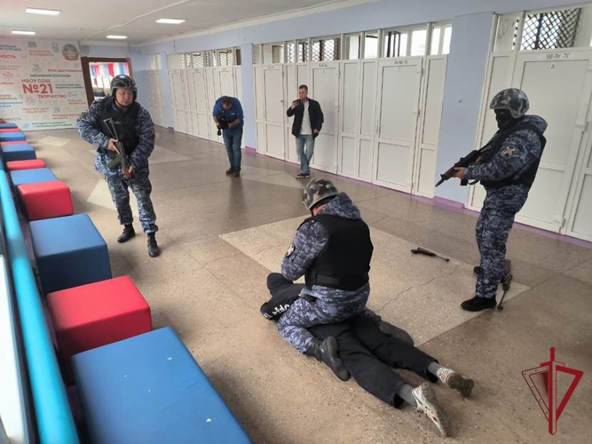 Сотрудники Росгвардии в Приморье приняли участие во  всероссийских антитеррористических учениях