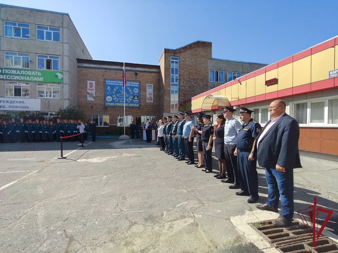 В Приморье представители Росгвардии приняли участие в открытии учебных мастерских в сфере обеспечения безопасности
