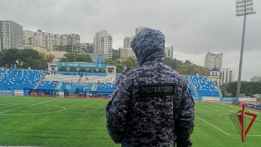 В Приморском крае сотрудники Росгвардии обеспечили безопасность во время проведения спортивных мероприятий