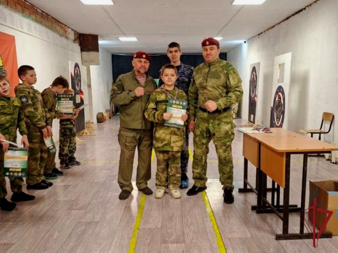 В Приморье прошли соревнования по стрельбе среди воспитанников движения «Гвардейская смена»
