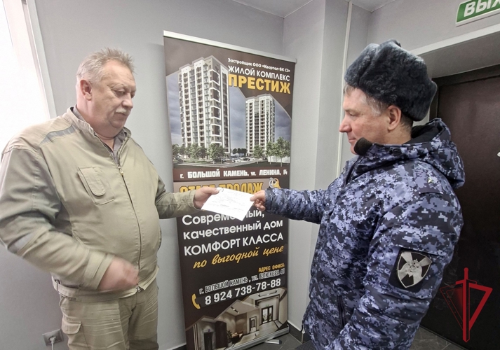 В Приморье росгвардейцы подвели итоги профилактической акции