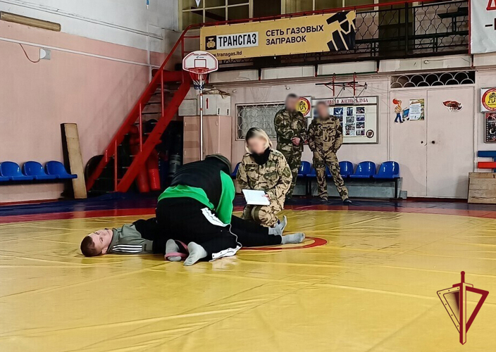 Студенты Приморского края соревнуются в мастерстве компетенции «Росгвардеец»
