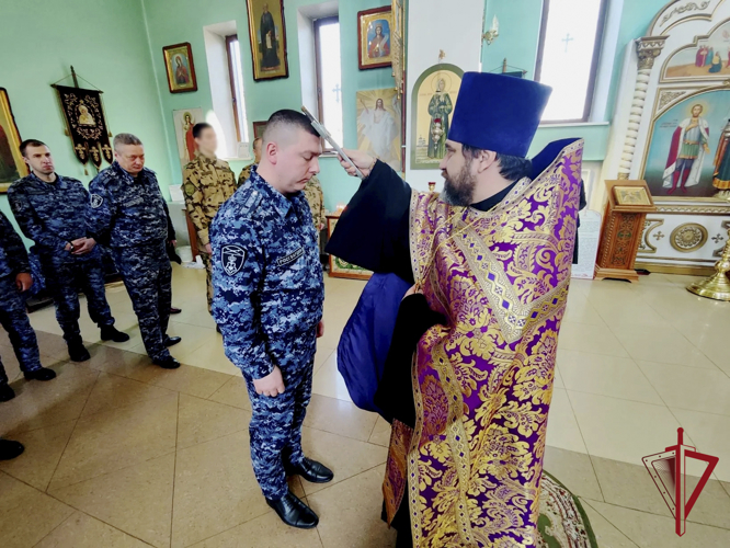 В Приморье состоялся торжественный молебен в честь 10-летия Росгвардии