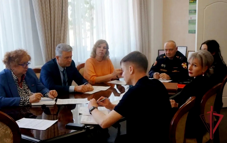 В Приморье росгвардейцы приняли участие в заседании антитеррористической комиссии