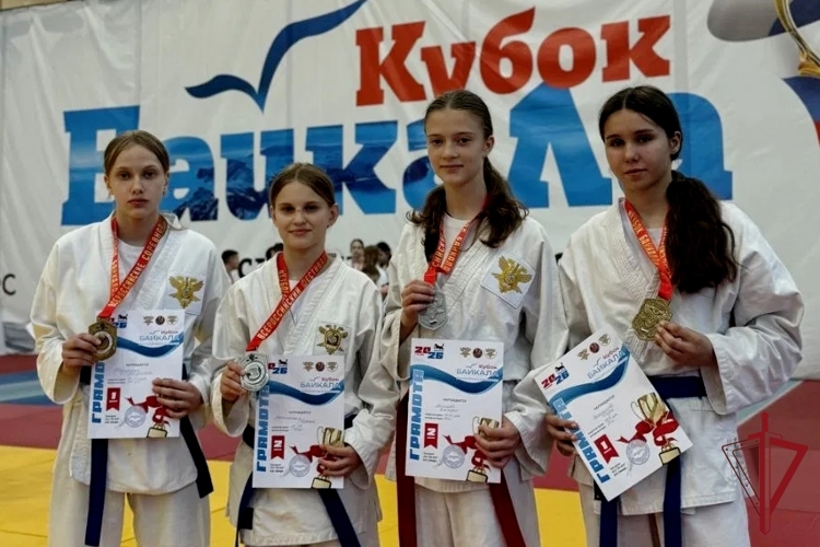 Кадет росгвардейского класса из Уссурийска стала призёром «Кубка Байкала» по рукопашному бою
