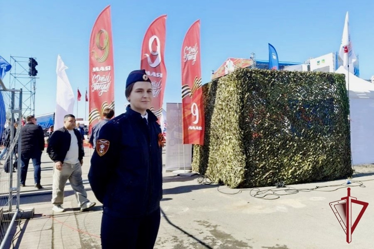 В Приморье росгвардейцы приняли участие в мероприятиях 9 Мая