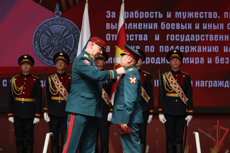 Праздник «Один день с Росгвардией» к 105-летию Центрального округа прошел на Поклонной горе