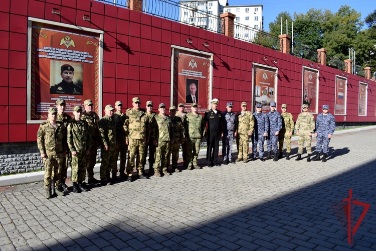 Во Владивостоке состоялся учебно-методический сбор представителей службы артиллеристского вооружения Восточного округа Росгвардии