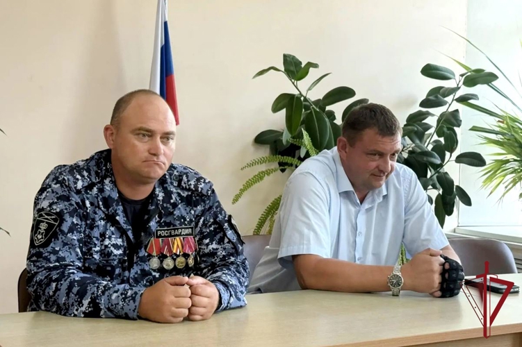 Урок мужества для кадет: росгвардейцы рассказали о русском героизме от Куликовской битвы до наших дней