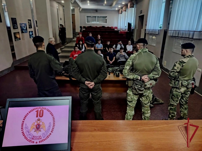 В Управлении Росгвардии по Приморскому краю прошел день открытых дверей